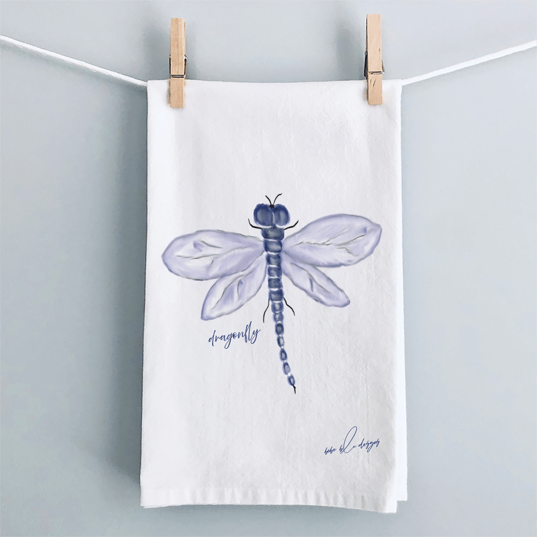 BLUE DRAGONFLY CLOTHESLINE