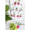 CHERRIES, BLUEBERRIES & BEE flour sack towel
