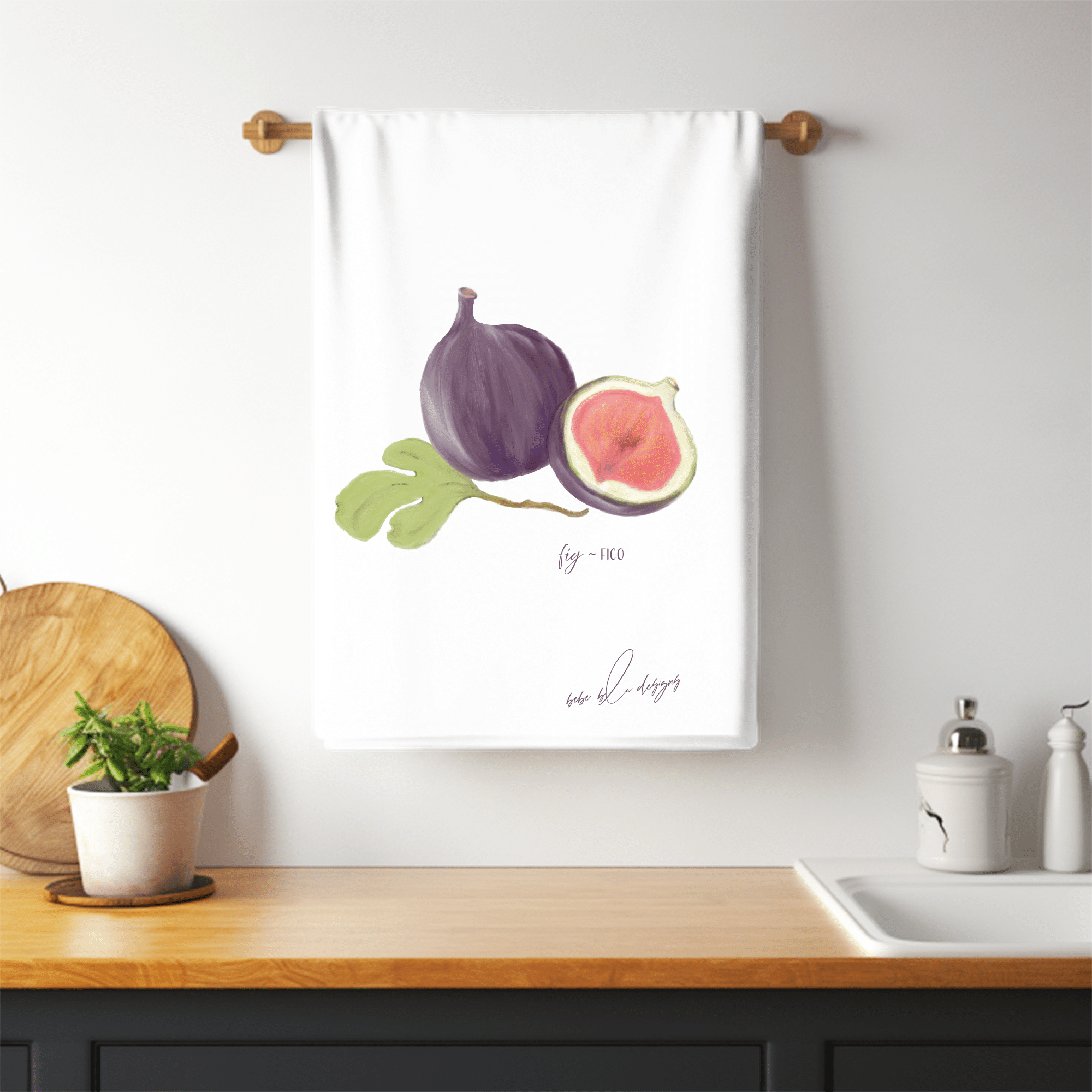 FIG FLOUR SACK TOWEL