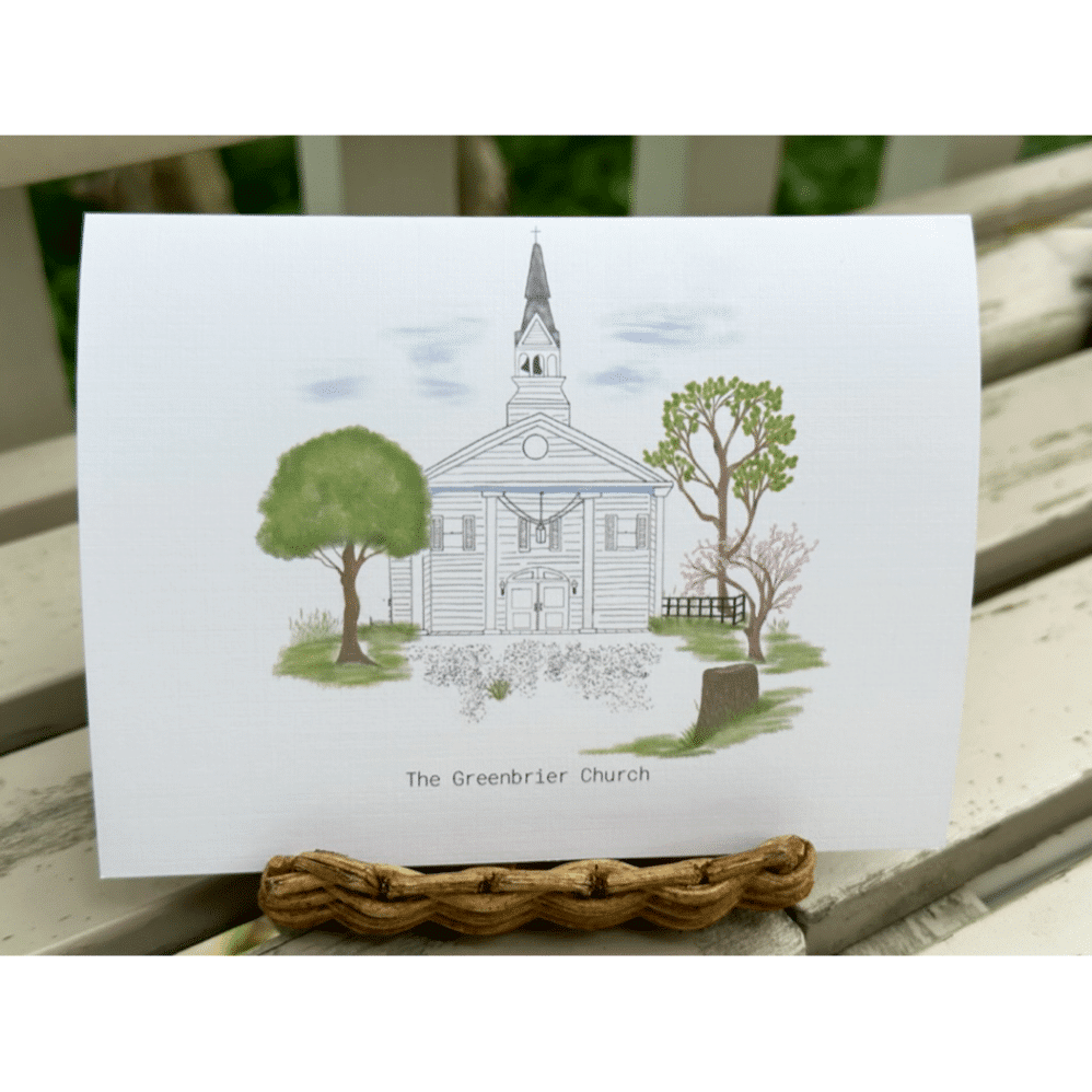 Greenbrier church card 2