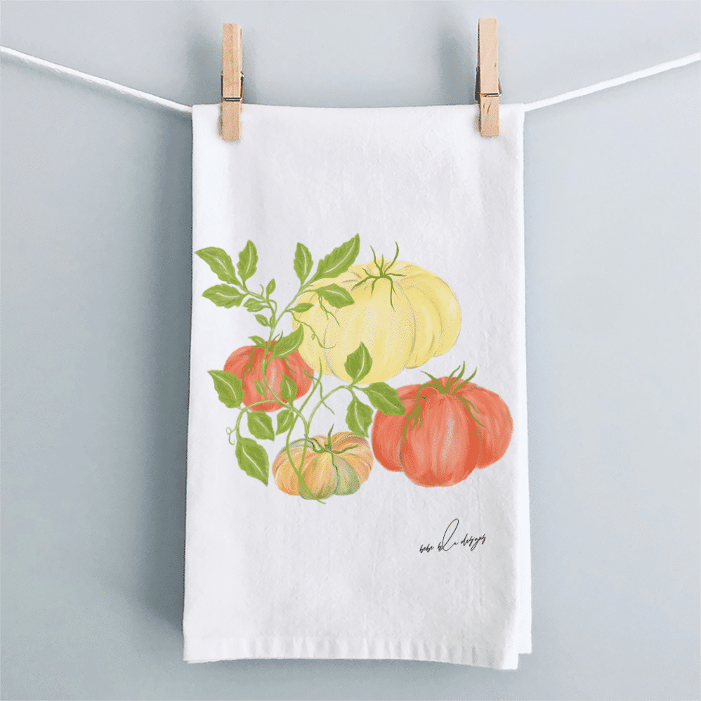 HEIRLOOM TOMATOES CLOTHES LINE