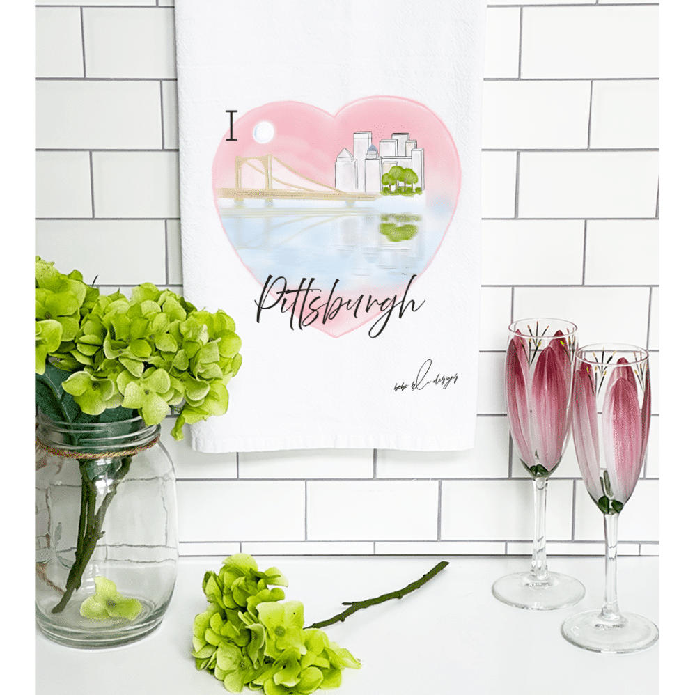 I love pgh my mock up