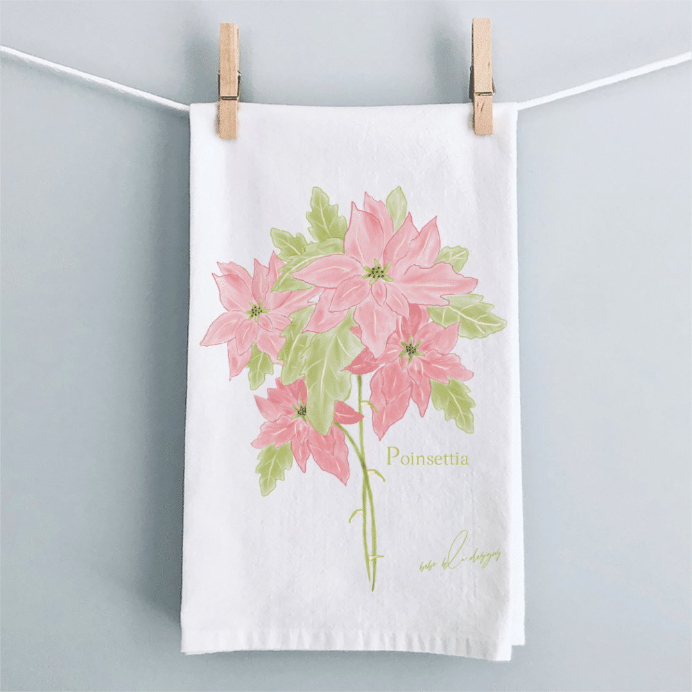POINSETTIA CLOTHES LINE