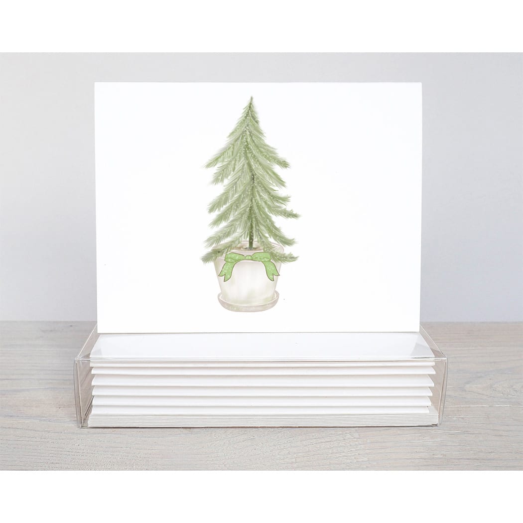 Pine Tree Holiday Note Card