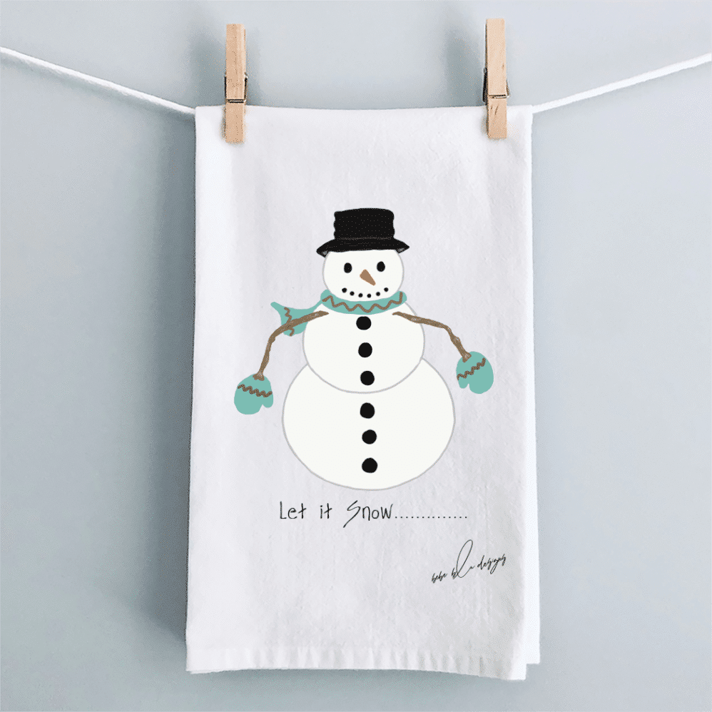 SNOWMAN NEW CLOTHESLINE