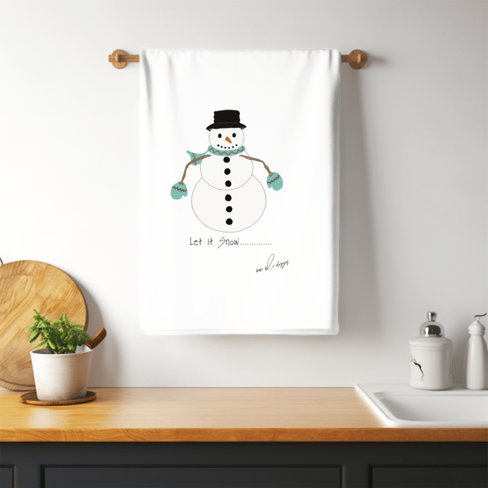 SNOWMAN NEW TOWEL BAR