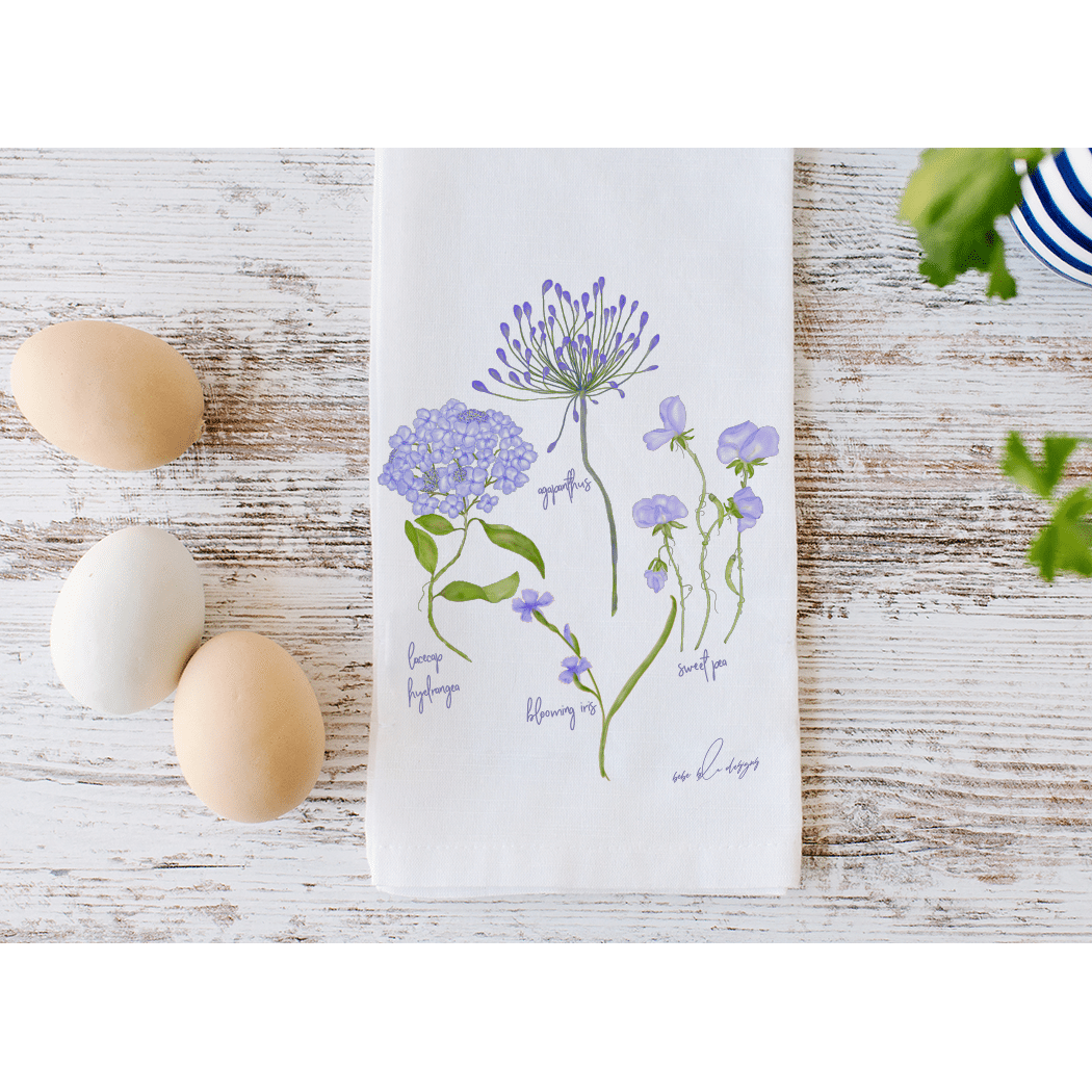 agapanthus and sweet pea egg