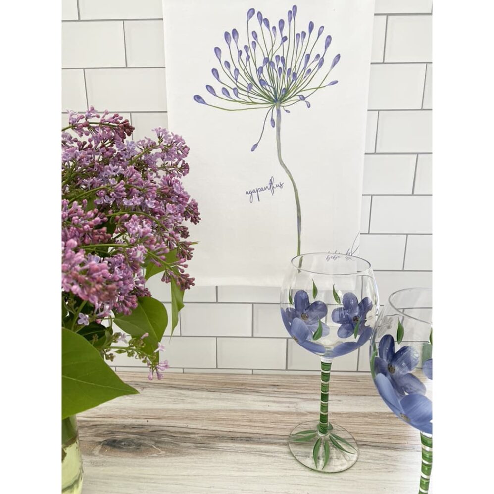 Agapanthus Flour Sack Towel