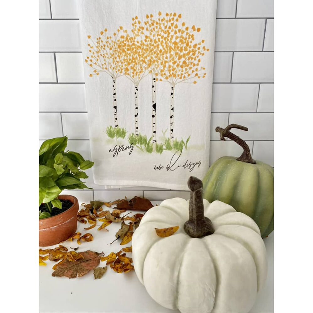 aspens flour sack towel