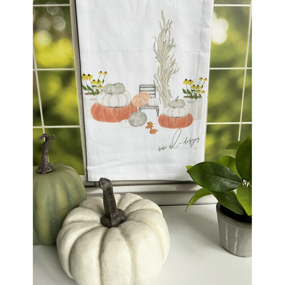 Autumn Farvest Flour Sack Towel