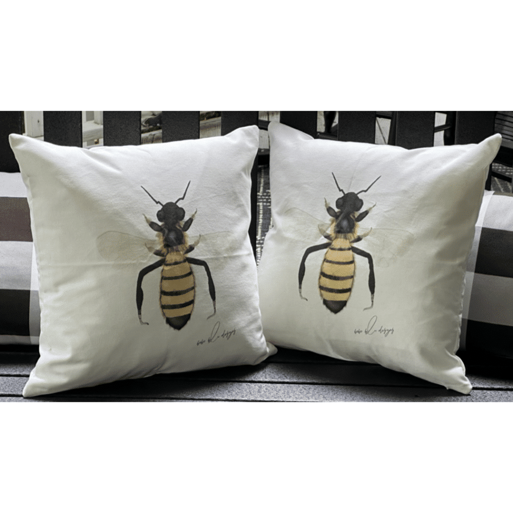 bee pillows