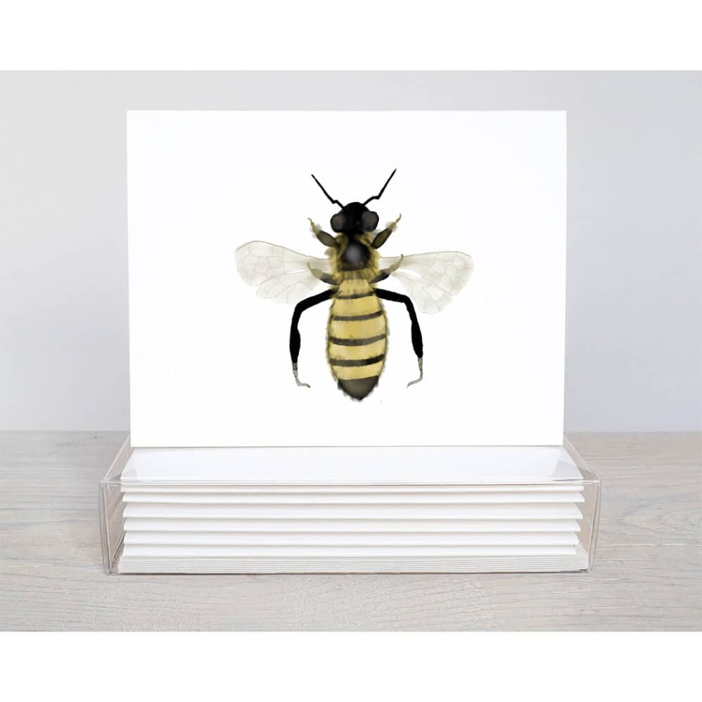 bee note card