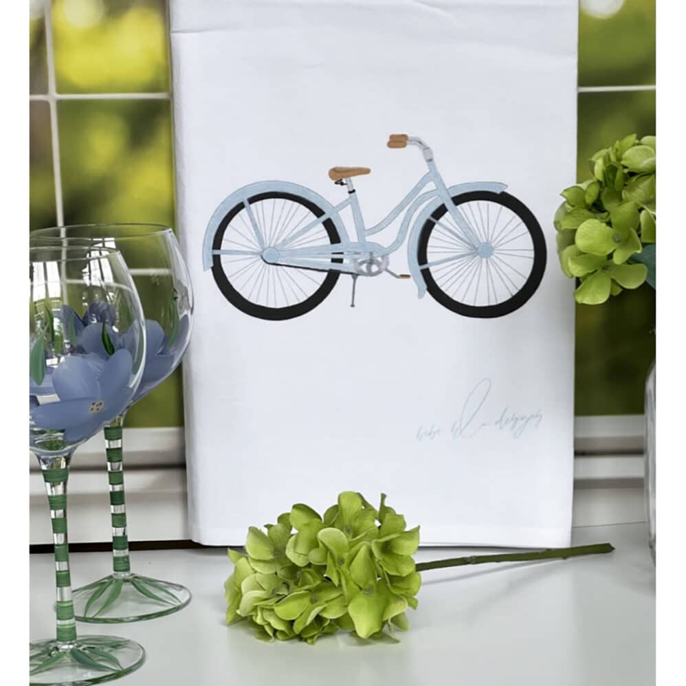 bicycle flour sack towel