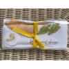 bread and cheese flour sack towel wrapped