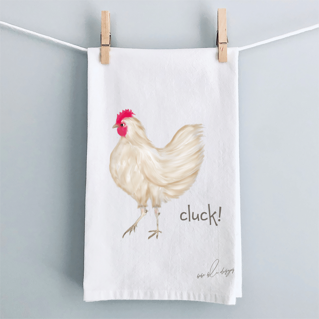 brown chicken with cluck clothesline