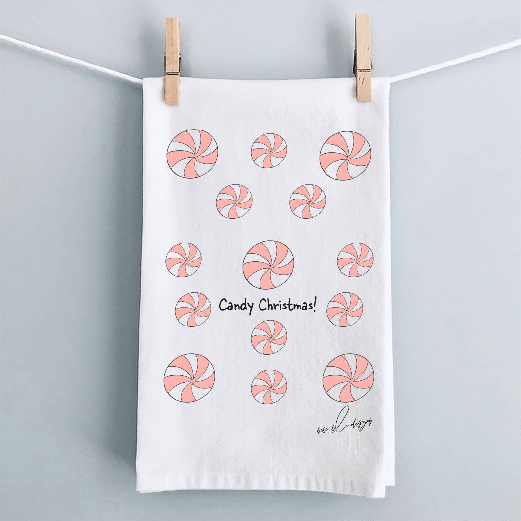 candy christmas clothesline