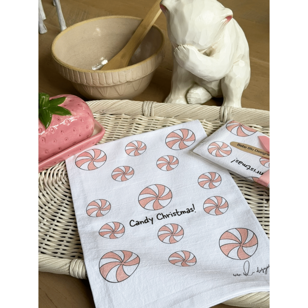 candy christmas staged