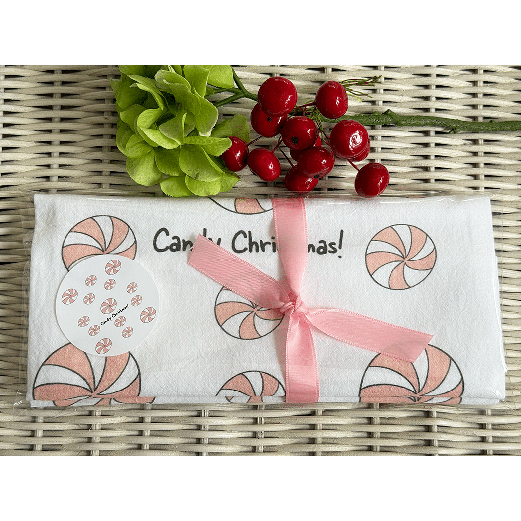 candy christmas wrapped