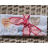 candy hearts flour sack towel
