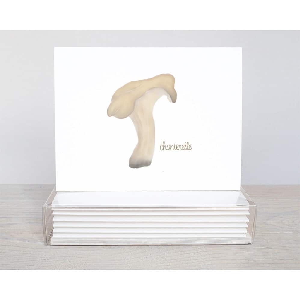 multi fungi note card