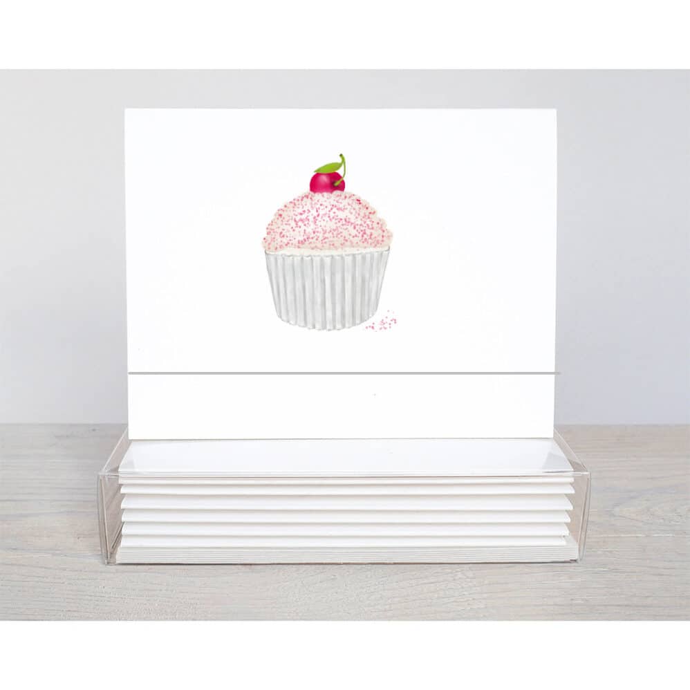 cherry cupcake