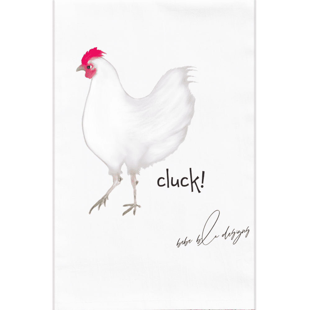 chicken flour sack towel