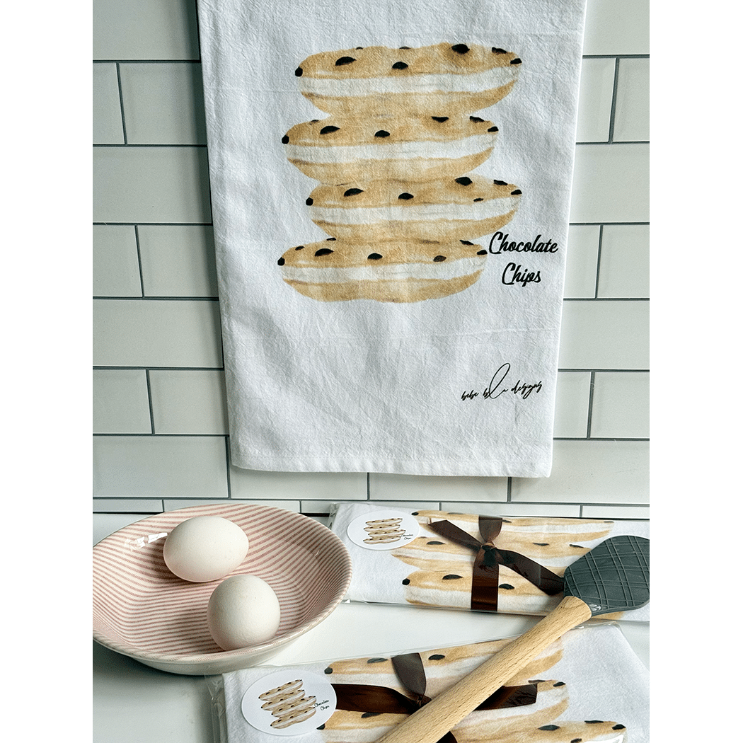 chocolate chips flour sack copy