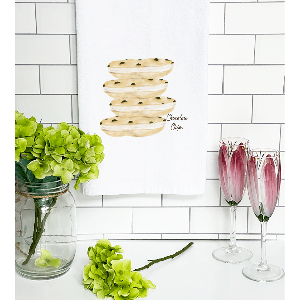 chocolate chips mock up