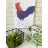 Colorful Rooster Flour Sack Towel