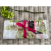 covered bridge flour sack towel wrapped