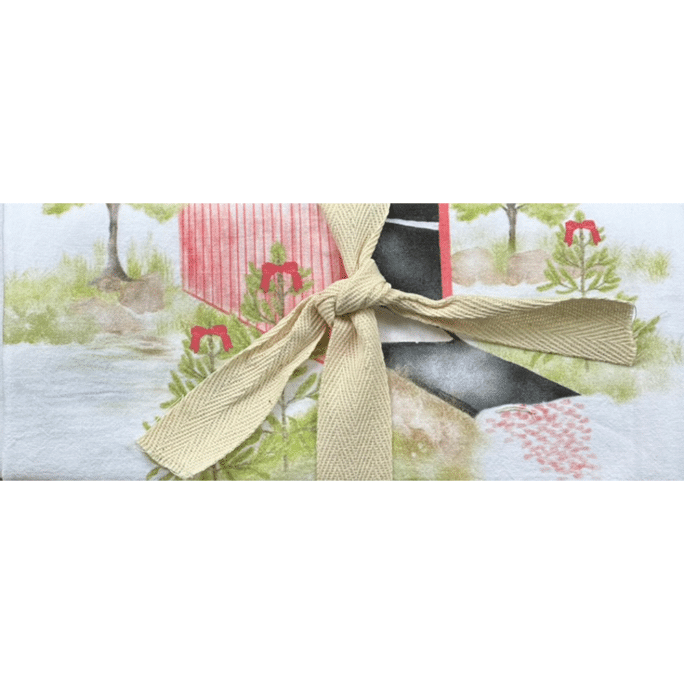 covered bridge wrapped