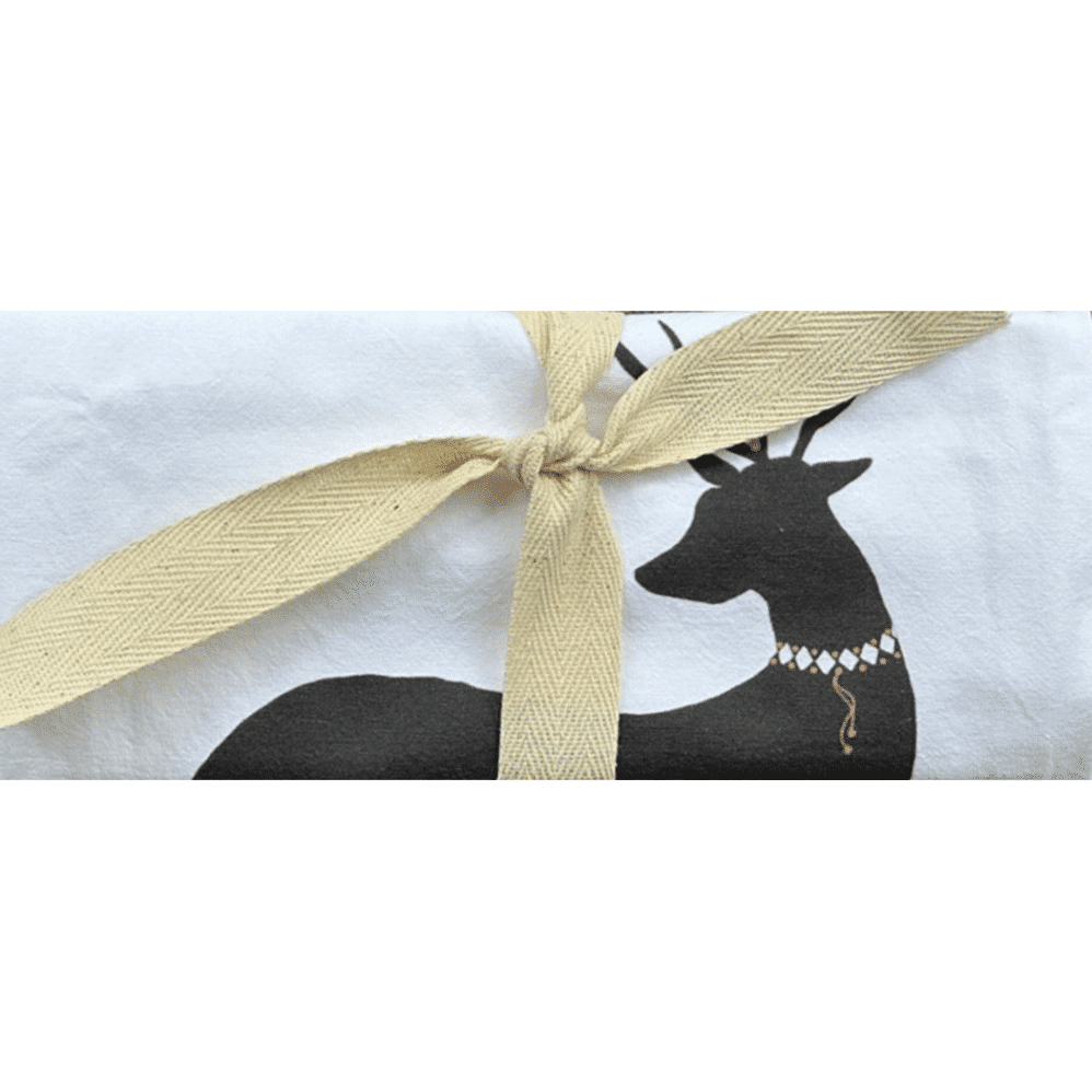 deer silhouette wrapped