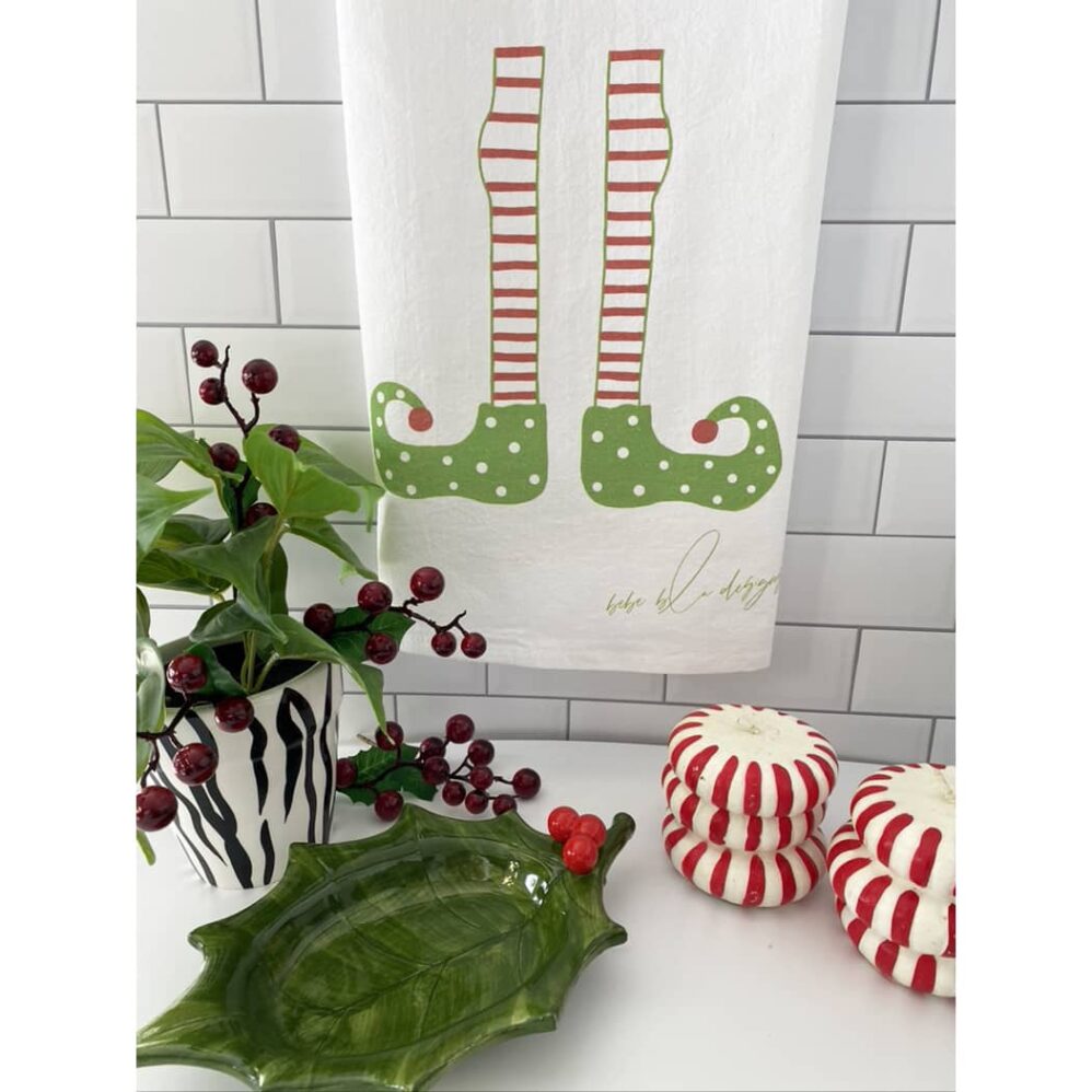 Elf Legs Flour Sack Towel