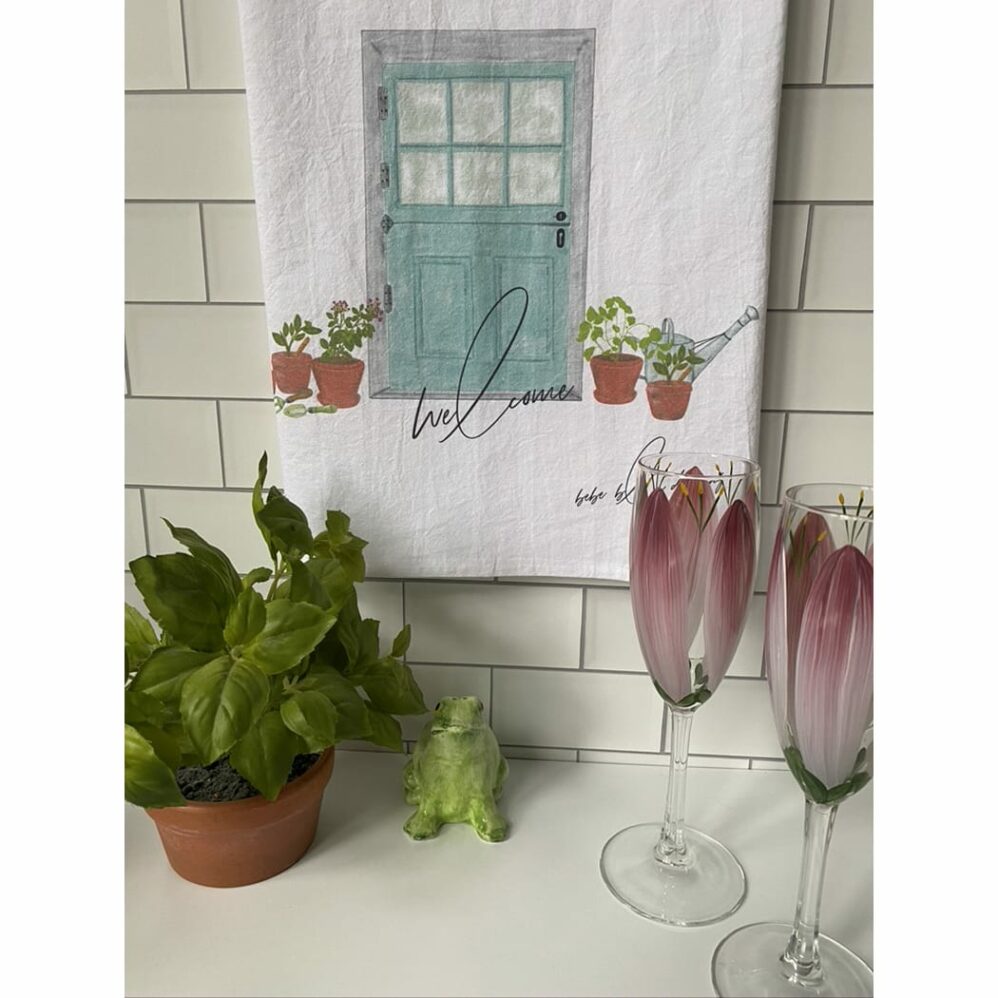 Farm Door Flour Sack Towel