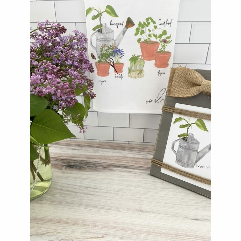 Garden Flour Sack Towel