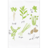 green herbs; Horseradish, Green Tea, Lemon Balm, Lemon Thyme, Lemon Grass, Celery and Nutmeg. 