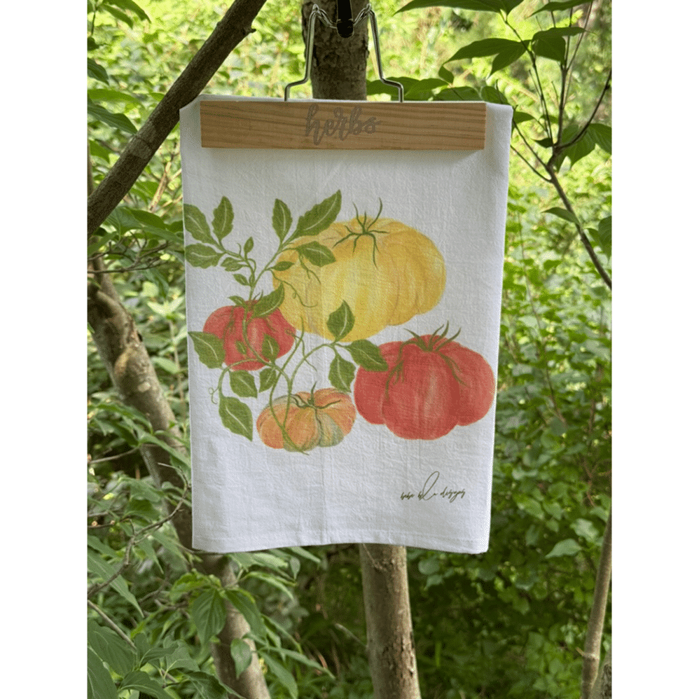 heirloom tomatoes outside 2