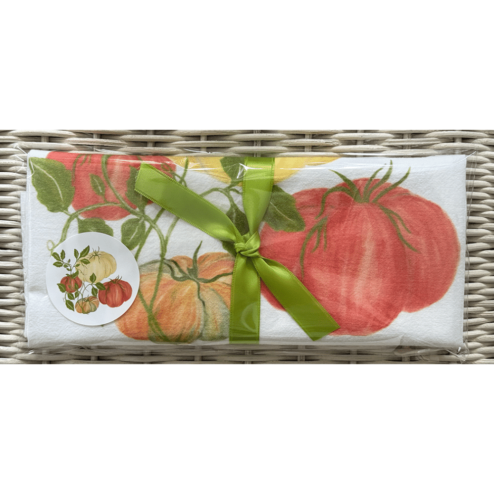 heirloom tomatoes wrapped