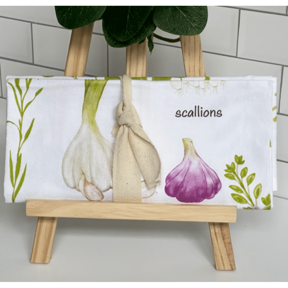 herbs full design flour sack towel