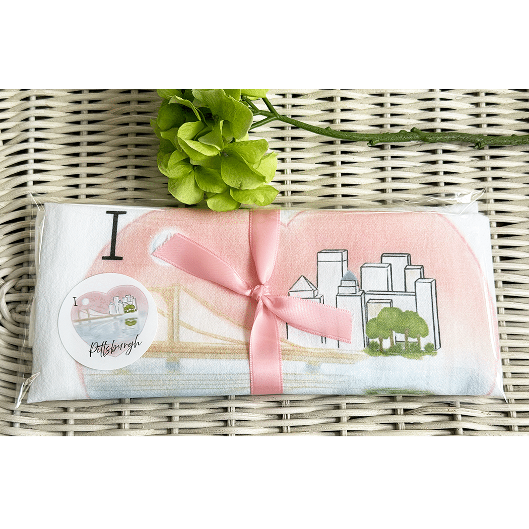 i love pittsburgh wrapped