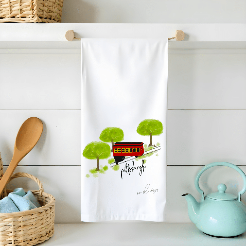 incline flour sack tea towel