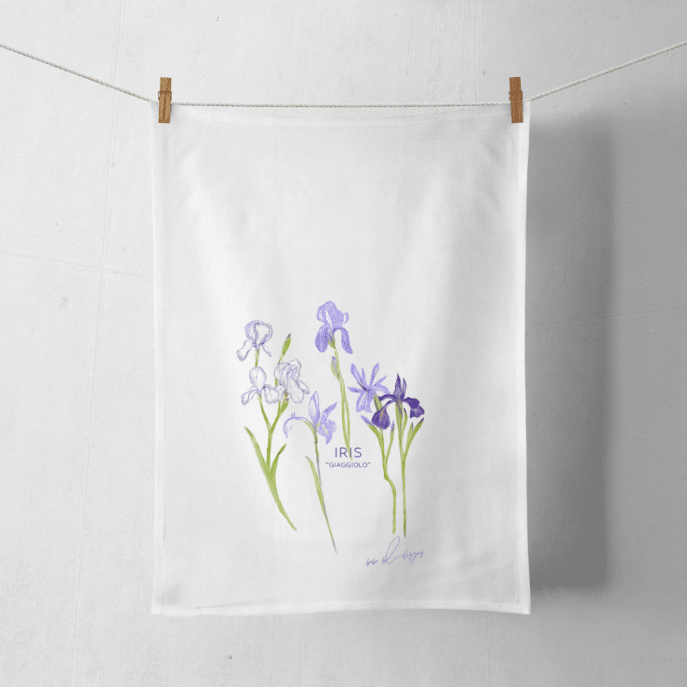 iris giaggiolo clothesline