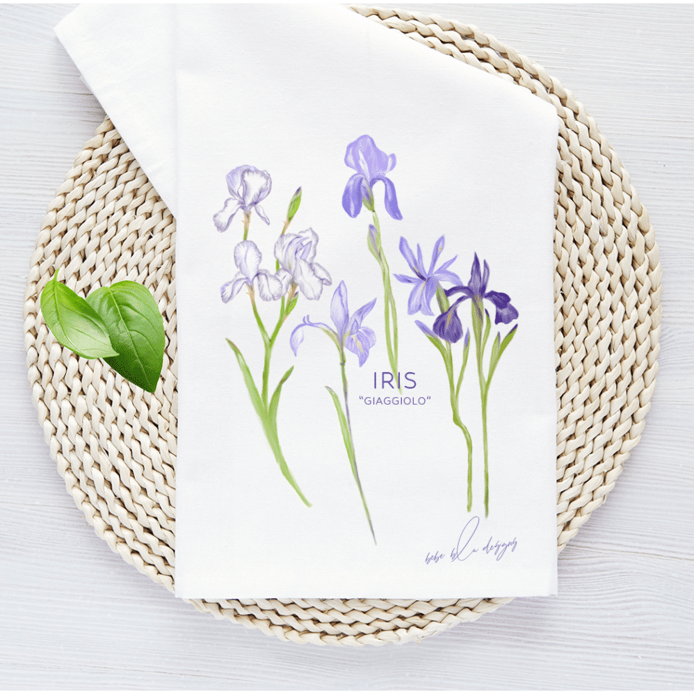 iris giaggiolo wicker