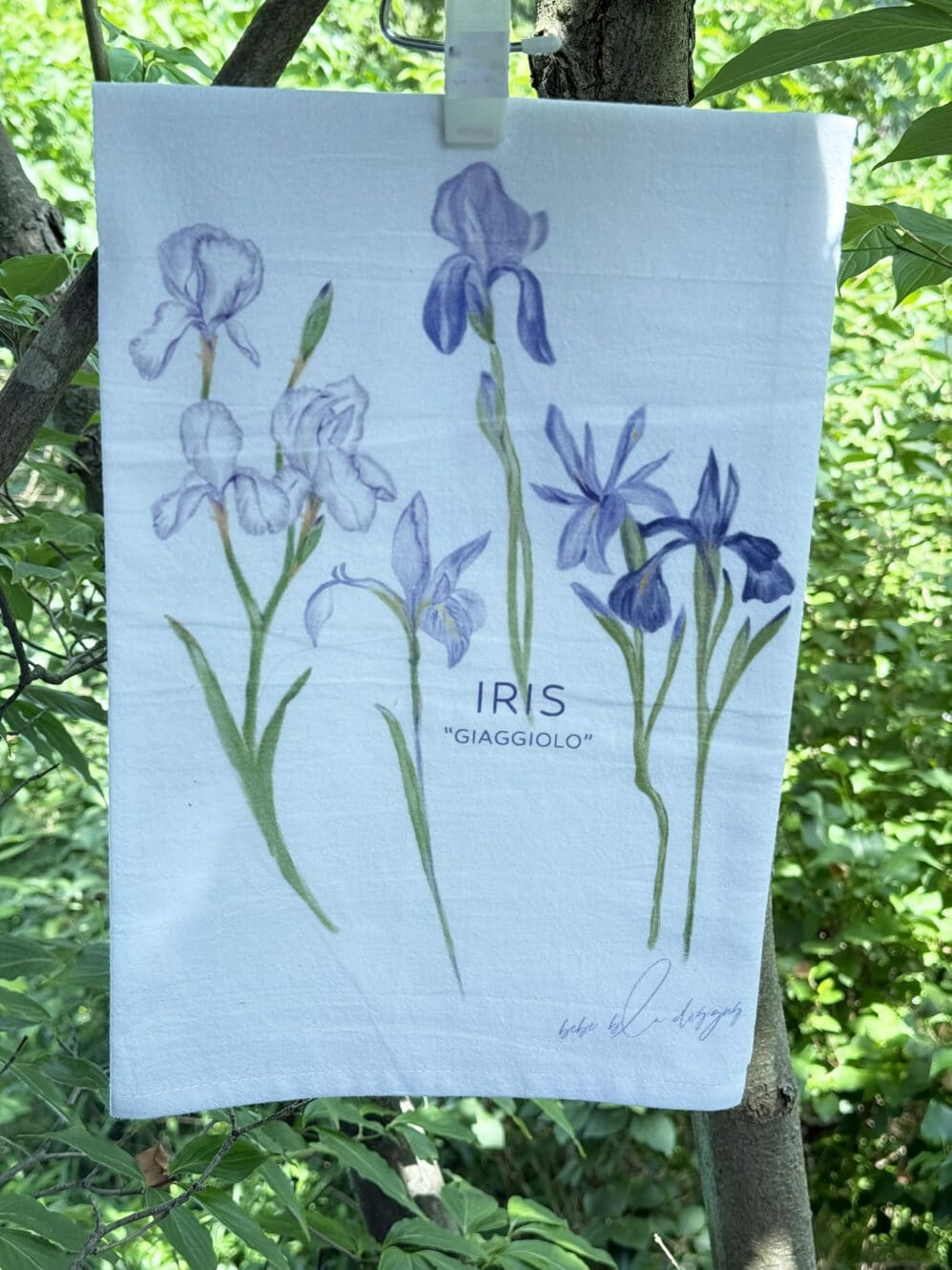 iris giagiolo flour sack