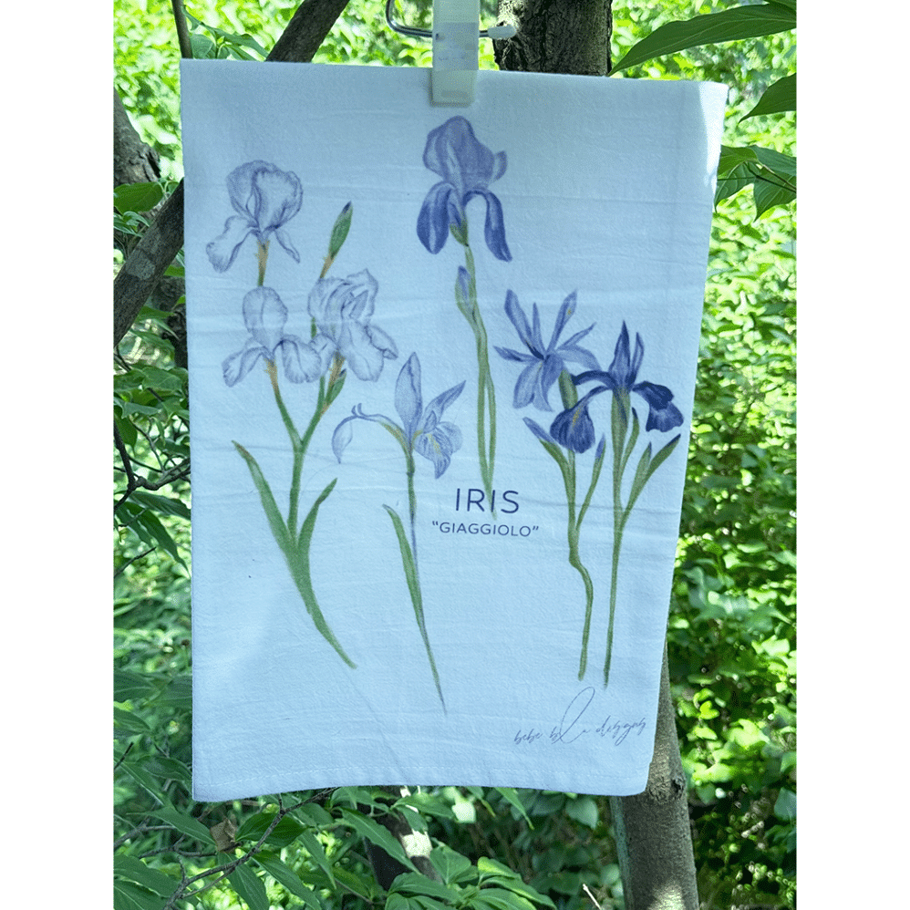 iris giagiolo flour sack