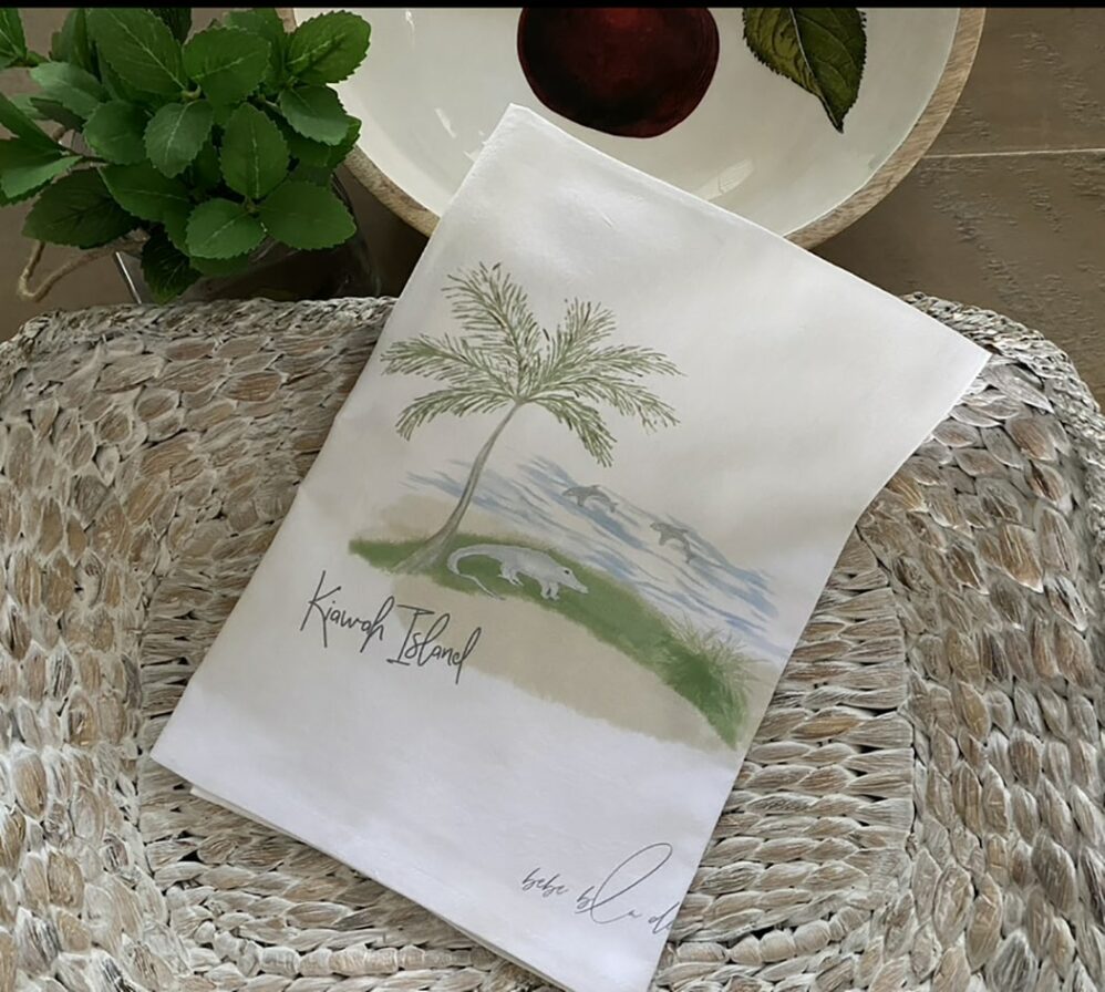 kiawah flour sack towel