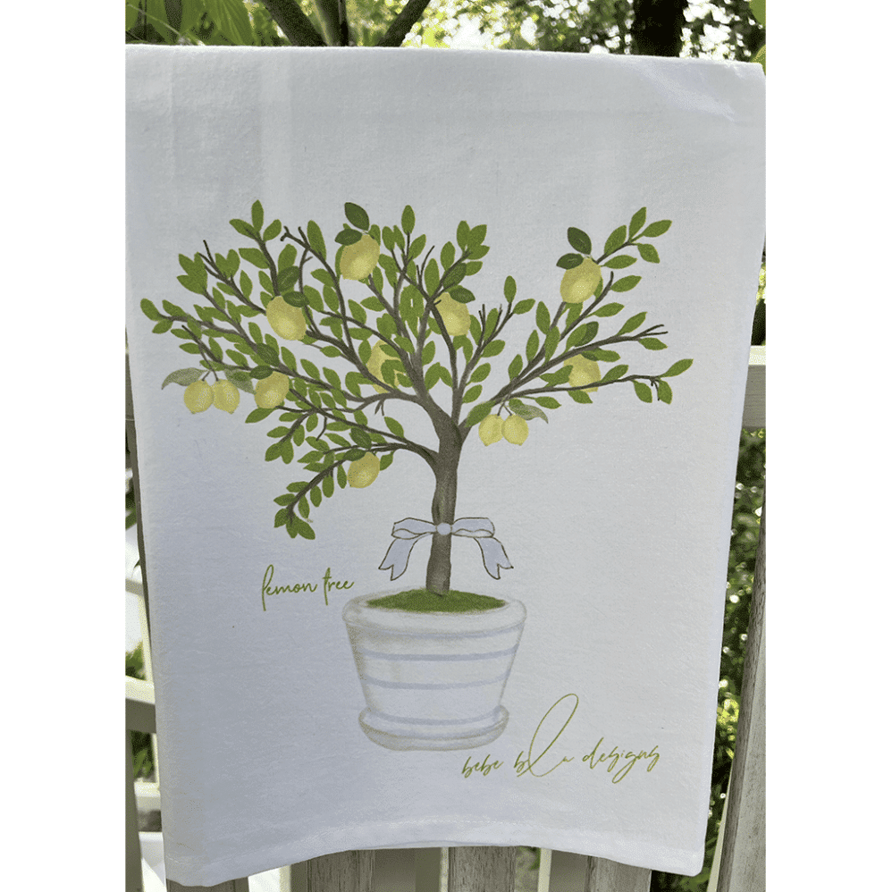 Lemon Tree Flour Sack Towel