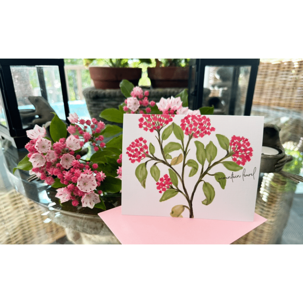 mountain laurel card 1