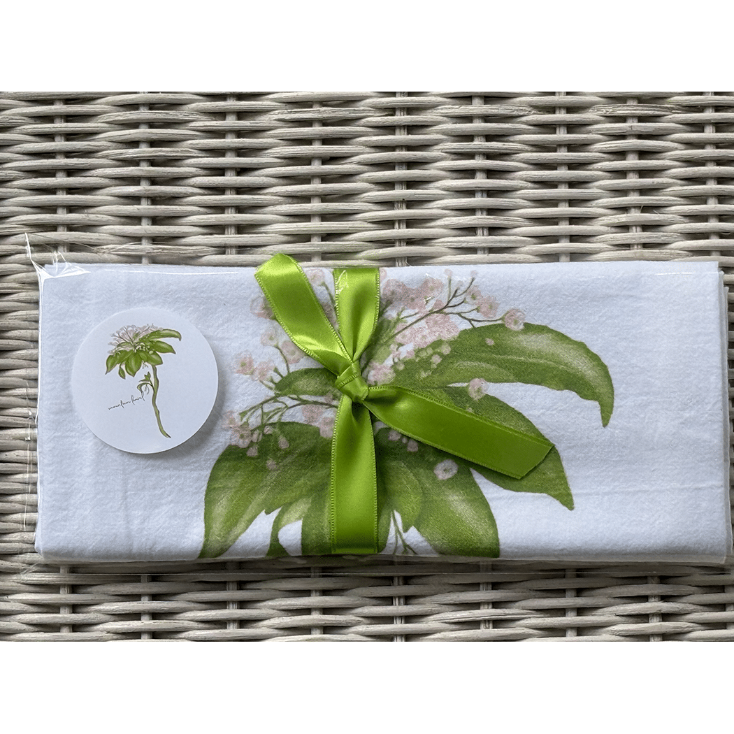 mountain laurel flour sack towel