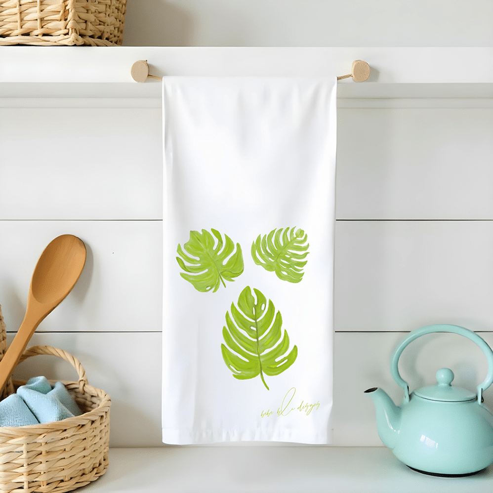 palm flour sack tea towel
